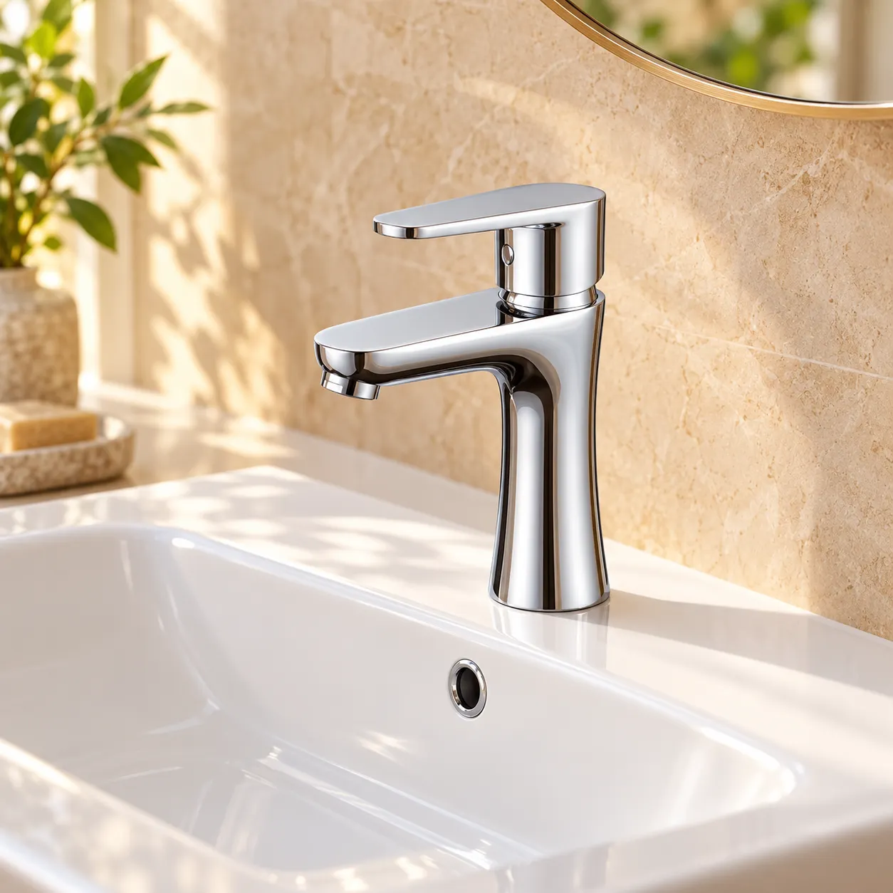 Basin Mixer Eco Chrome
