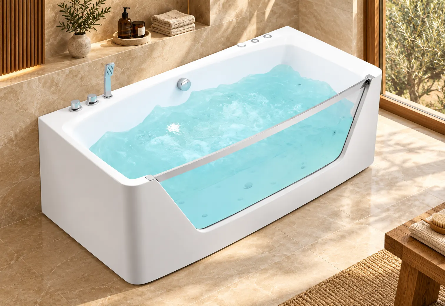 Massage Bathtub 1750×850×650